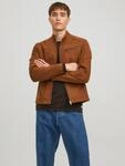 Lederimitatjacke JACK & JONES "JJEROCKY in Kunstlederoptik mit