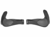 Velo Fahrradlenkergriff ergonomische Form, Gelgriff, in Schwarz/Grau (2-St)