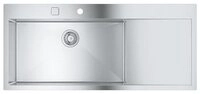 Grohe Edelstahlsp&uuml;le K1000 80-S 116/52 1.0, Edelstahl, 0/0 cm