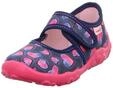 Hausschuh SUPERFIT "BONNY, WMS: mittel", M&auml;dchen, Gr. 24, pink (dunkelblau, pink),