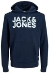 Jack & Jones Hoodie CORP (1-tlg) mit Kapuze im modernen Look