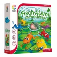 Smart Games Spiel Fischalarm im Froschteich, Familienspiel