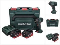 metabo Akku-Schlagschrauber SSW 18 LTX 300 BL 18 V 300 Nm 1/2" Brushless + 2x...