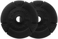 Energetics Hantelscheiben Hantelscheiben 0,5kg - 5kg SCHWARZ