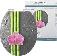 Sch&uuml;tte WC-Sitz Asia, High Gloss mit MDF Holzkern, mit Absenkautomatik