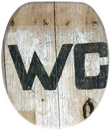Sanilo WC-Sitz Old Style, mit Absenkautomatik, hochwertig & modern, universell,