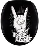 Sanilo WC-Sitz Rock n Roll mit Absenkautomatik, Toilettendeckel direkt vom