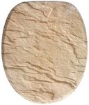Sanilo WC-Sitz Sand Stone, mit Absenkautomatik