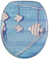 Sanilo WC-Sitz Seefahrt, mit Absenkautomatik, hochwertig & modern, universell,