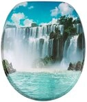 Sanilo WC-Sitz Wasserfall, mit Absenkautomatik