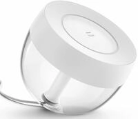 Philips Hue Smarte LED-Leuchte White & Color Ambiance Iris Tischleuchte wei&szlig;,