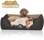 Knuffelwuff Tierbett Hundebett Outback, Orthop&auml;disch beige 75 cm x 105 cm