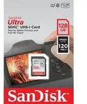Sandisk Sandisk SDXC-Card 128GB, Ultra, Class 10, UHS-I (R) 120MB/s, Retail-B
