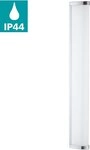 EGLO LED Wandleuchte GITA 2 Wandlampe, Chrom, wei&szlig;, IP44, Spiegelleuchte,