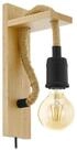 EGLO LED Wandleuchte Rampside, Leuchtmittel exklusive, Vintage Wandleuchte,