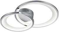 TRIO Leuchten LED Deckenleuchte Granada, LED fest integriert, Warmwei&szlig;, LED