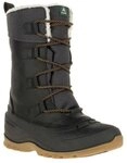 Kamik Snowgem (Leder, Nylon, wasserdicht) schwarz Damen Winterstiefel