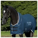 Horseware Pferde-Abschwitzdecke Horseware Rambo Dry Rug Supreme - Navy/Silver S cm