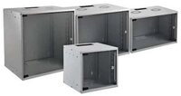 EFB Wandgeh&auml;use EFB Elektronik WGB-1909GR.45 Rack 9U Wandmontiertes Regal Grau