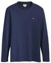 Sweatshirt LEVI'S "Sweatshirt LS Original Housemark Tee 1er Pack", Herren, Gr. XL,
