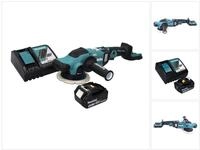 Makita Akku-Poliermaschine DPO 600 RG1 Akku Exzenterpolierer 18 V 150 mm XPT