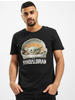 Merchcode T-Shirt Herren Baby Yoda Mandalorian Logo Tee (1-tlg)