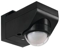 EGLO Wandleuchte 97467 Bewegungsmelderr "DETECT ME 4" Kunststoff schwarz Lichtsensor