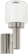 EGLO Au&szlig;en-Wandleuchte 95016 EGLO Wandleuchte "POLIENTO" Edelstahl silber