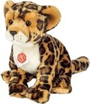 Teddy Hermann&reg; Kuscheltier Leopard sitzend 27 cm, zum Teil aus recyceltem...