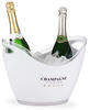 Relaxdays Sektkühler, Champagne Premium, 6L Volumen, Getränke Kühlen,...