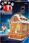 Ravensburger 3D-Puzzle Lebkuchenhaus bei Nacht, 216 Puzzleteile, inkl.