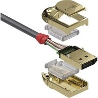 Lindy 3m DisplayPort 1.4 Kabel, Gold Line 36293 HDMI-Kabel
