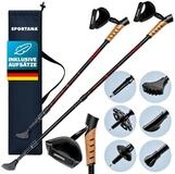 Sportana Nordic-Walking-St&ouml;cke (1 St), Wanderst&ouml;cke Damen Herren Teleskop