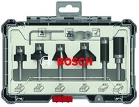 Bosch Accessories Spannzange Rand- und Kantenfr&auml;ser-Set, 1/4 Zoll-Schaft,...