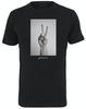 MisterTee T-Shirt MisterTee Herren Peace Sign Tee (1-tlg) schwarz XXL