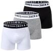 Boxershorts JACK & JONES "Boxershort SENSE TRUNKS 3 PACK 3er Pack", Herren, Gr. XL,