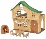 Sylvanian Families Puppenhausm&ouml;bel Lake Log Cabin - Play Figures Set
