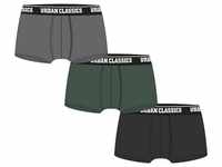 URBAN CLASSICS Boxershorts Herren Boxer Shorts 3-Pack (1-St), grau