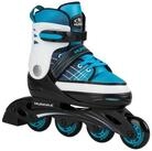 Hudora Inlineskates Basic Kinder-Rollschuhe, gr&ouml;&szlig;enverstellbar (4 Gr&ouml;&szlig;en),