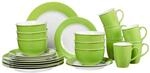 Geschirr-Set RITZENHOFF & BREKER "Kombiservice Doppio 24er Set", gr&uuml;n, 24,