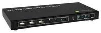 TECHLY Techly IDATA-KVM-HDMI4U Tastatur/Video/Maus (KVM)-Switch Schwarz Tastatur