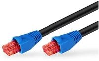 Goobay CAT 6 Outdoor Patchkabel U/UTP Netzwerkkabel LAN-Kabel, RJ-45...
