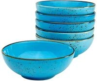 CreaTable M&uuml;slischale NATURE COLLECTION, Steinzeug, (Set, 6-tlg), Salatschale,