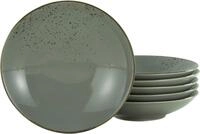 CreaTable Suppenteller Essteller NATURE COLLECTION, (6 St), Teller Set f&uuml;r 6