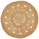 LUXOR living Teppich Balo, rund, H&ouml;he: 6 mm, Juteteppich, reine Naturfaser,