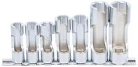 BGS technic Steckschl&uuml;ssel BGS Spezial-Steckschl&uuml;ssel-Einsatz-Satz, geschlitzt