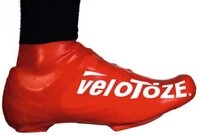 Velotoze Fahrrad-&Uuml;berschuh VeloToze &Uuml;berschuh 2.0 kurz rot S/M - wasserdichter
