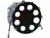 BASS DRUM OS Bass Drum,BD-Fell Verstärkungsring 6 Purple Chrome, HCP6, BD-Fell