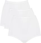 Maxislip SLOGGI "24/7 Cotton", Damen, Gr. 38, wei&szlig;, Jersey, Obermaterial: 96%