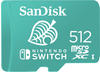 Sandisk microSDXC Extreme 512GB U3 Nintendo Switch (186522) Speicherkarte
